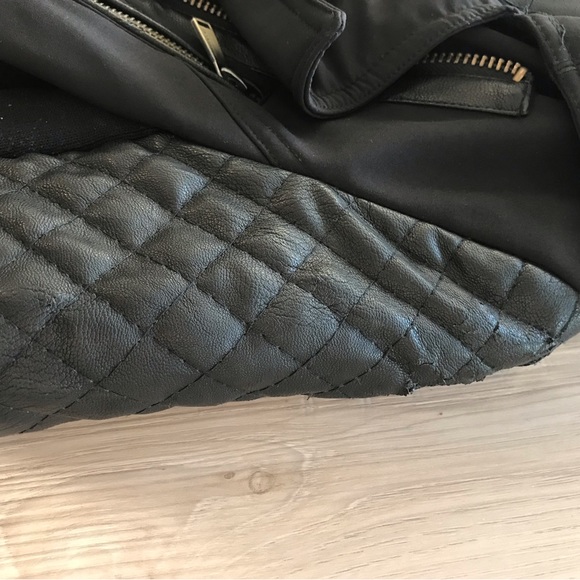 BCBG motor quilted belted trench jacket (XS) - Picture 7 of 7